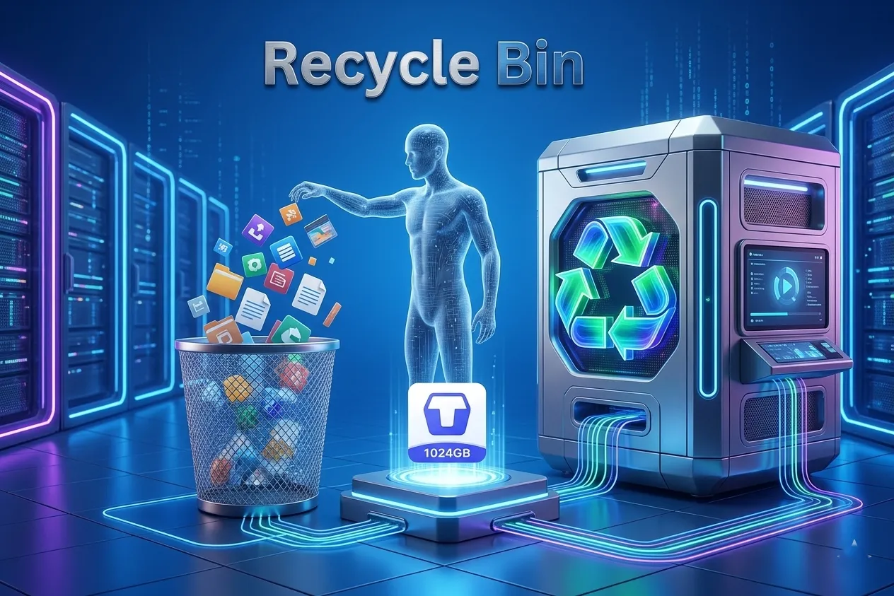 Recycle Bin (30-Day Recovery)